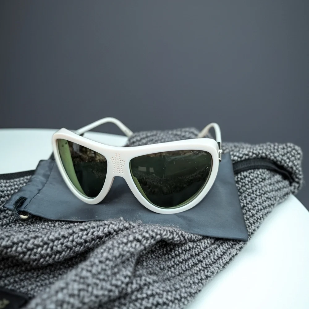 Unisex Moncler Sunglasses In Very Good Condition.